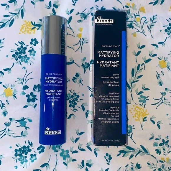 4/$50 Dr. Brandt Pores No More Mattifying Hydrator — Pore Minimizing Gel - Picture 1 of 5